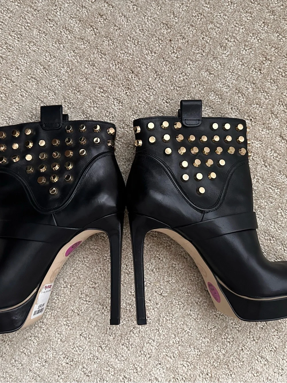 MICHAEL Michael Kors Studded Bryn Ankle Boots
